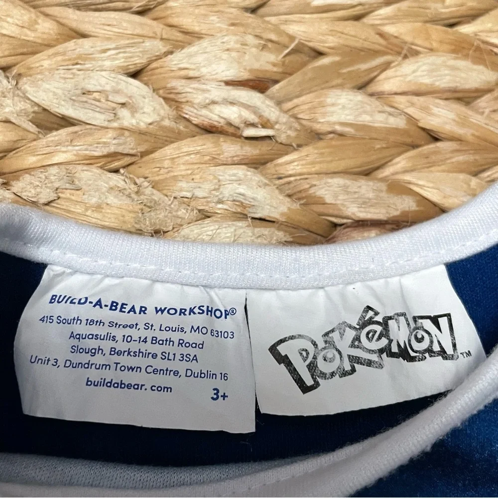 Build A‎ Bear Workshop Pokemon PARTY Shirt